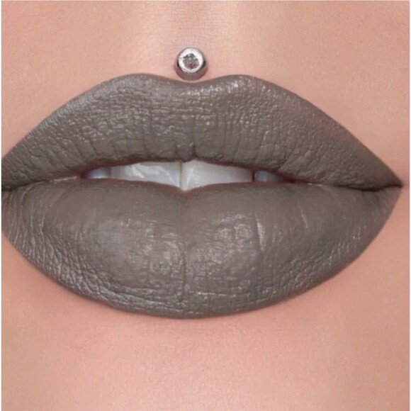 Jeffree Star Cosmetics Other - Jeffree Star Cosmetics Velvet Trap Lipstick Grave Digger Gray Greige Matte